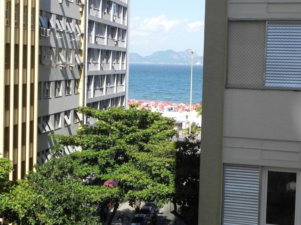 Vista Lateral Praia De Copacabana Río de Janeiro Exterior foto